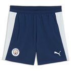 MCFC Training Short w/pocket Jr Blue Jewel-Dewdrop