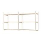 Tä”NN furniture Portal seinähylly 158 cm - Off-white