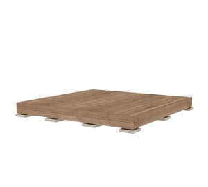 PatioN°rd Havu 3x3 kestopuu valmisterassi