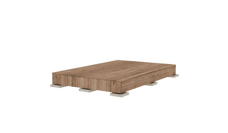 PatioN°rd Aava 2x3 kestopuu valmisterassi