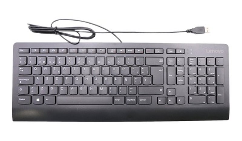 Lenovo Slim USB 00XH521 -näppäimistö, musta