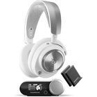 SteelSeries Arctis Nova Pro -langaton pelikuulokemikrofoni + langaton tukiasema, valkoinen
