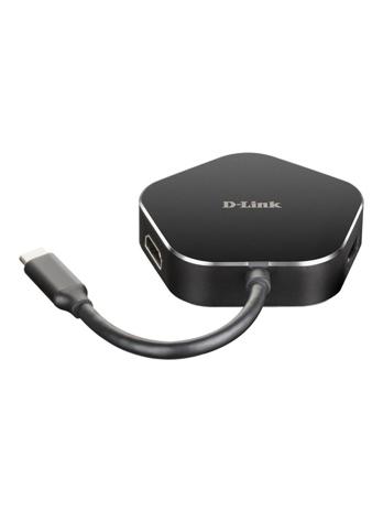 4-in-1 USB-C Hub with HDMI and Power Delivery