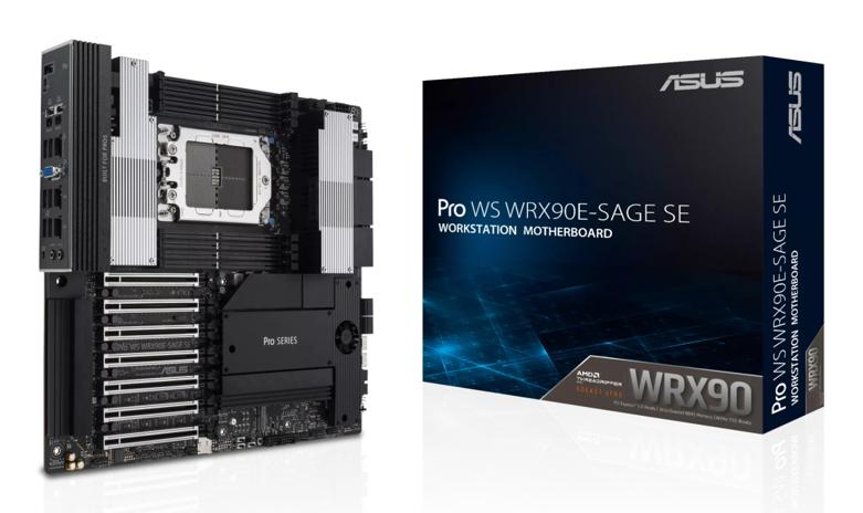 ASUS PRO WS WRX90E-SAGE SE Emolevy - AMD WRX90 - AMD sTR5 socket - DDR5 RAM - SSI EEB
