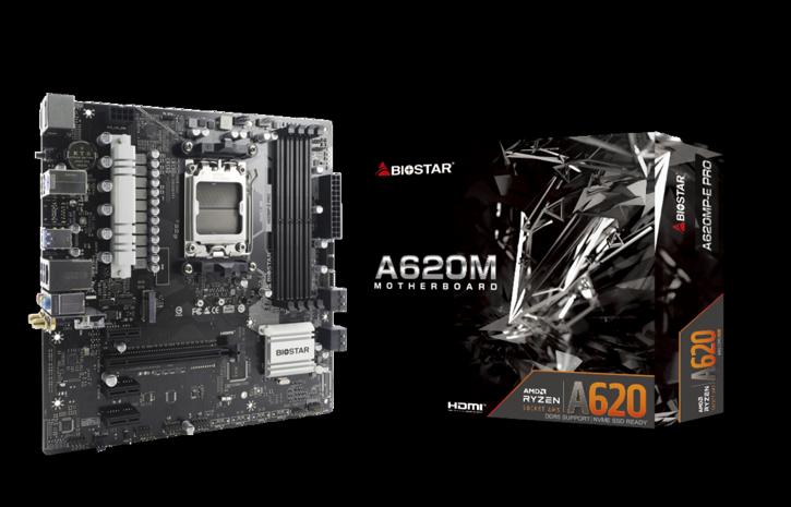 Biostar A620MP-E PRO mATX-emolevy