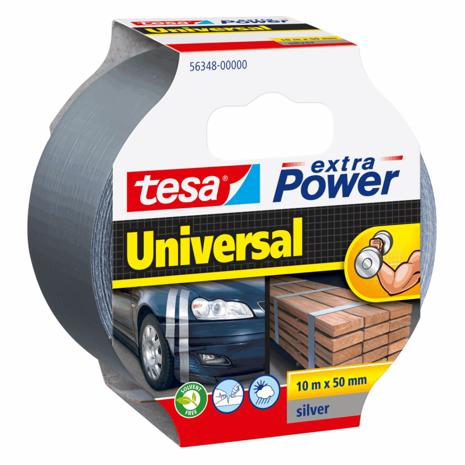 tesa Duct Tape extra Teho Universal 10m x 50mm Harmaa