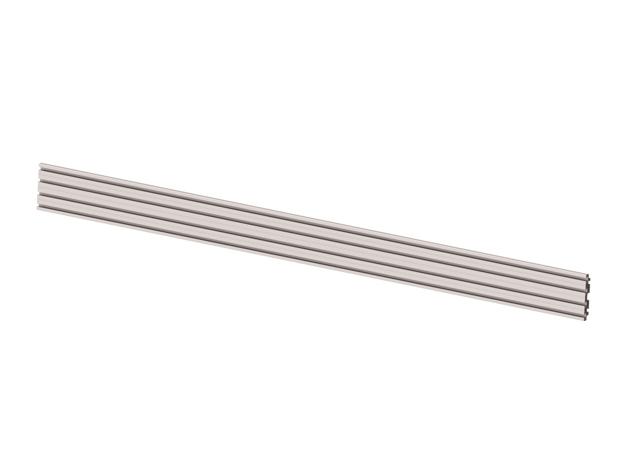 M Pro Series - Triple Screen Rail Silver
