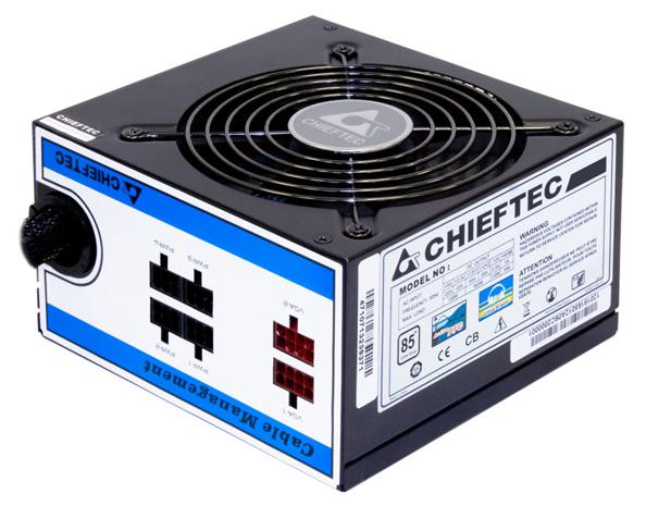 Chieftec CTG-550C 550W -virtalähde, 80 PLUS