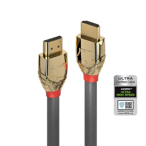 Lindy Gold Line HDMI cable with Ethernet - 2 m