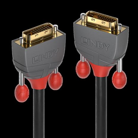 Lindy Anthra Line - DVI cable - DVI-D to DVI-D - 3 m