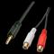 Lindy Premium audio adaptor - 25 cm – kuva 4