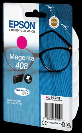 Epson 408 Spectacles DURABrite Ultra Single Magenta Ink