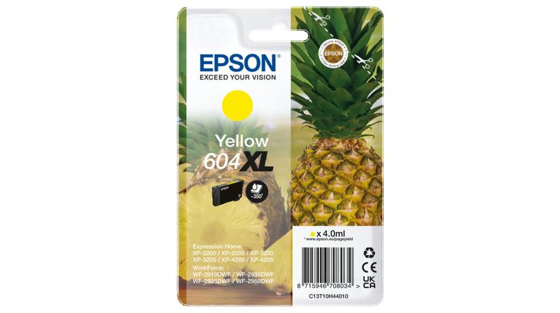 Epson Singlepack Yellow 604XL Ink