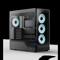 Aerocool P500A-BK Midi Tower Black – kuva 3