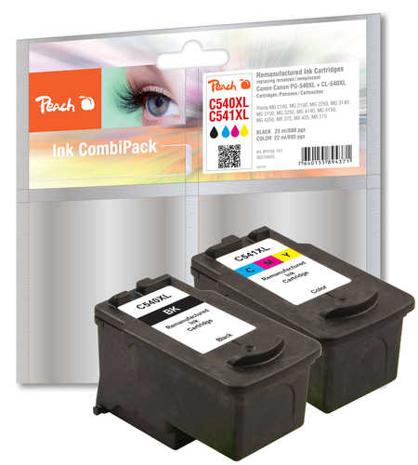 Peach 316603 ink cartridge 2 pc(s) Black, Cyan, Magenta, Yellow