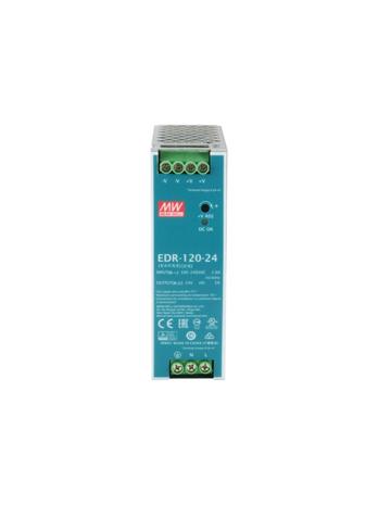 LevelOne 24V DC Industrial Power Supply, 120W, DIN-Rail