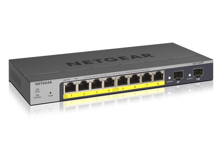 NETGEAR GS110TP-300EUS, kytkin