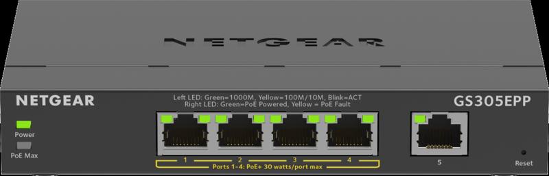 NETGEAR GS305EPP-100PES, kytkin