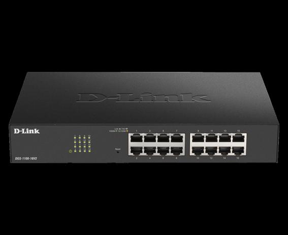 D-Link DGS-1100-24PV2/E, kytkin