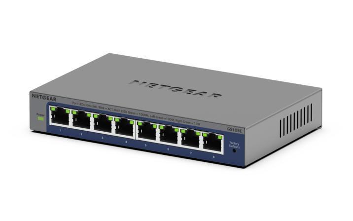 NETGEAR GS108E-400EUS, kytkin