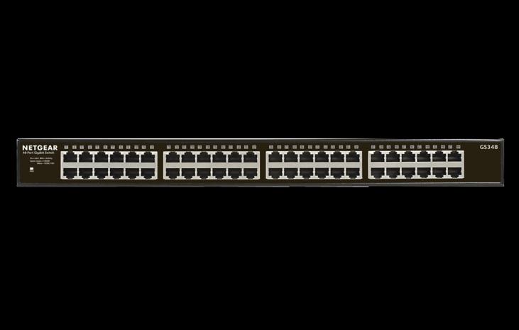 NETGEAR GS348-100EUS, kytkin