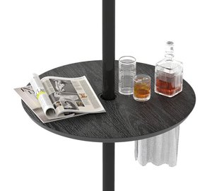 50cm Säädettävä Ulkopöytä Aurinkovarjolle