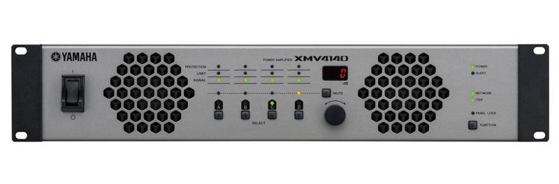 Yamaha XMV4140 audio amplifier Performance/stage Black, Grey