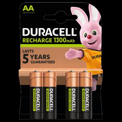 Duracell 4xAA Rechargeable battery AA