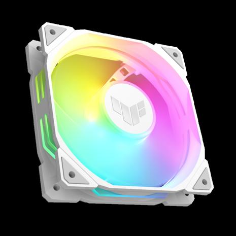 ASUS TUF GAMING TR120 ARGB REVERSE 1-pack White Computer case Air cooler 12 cm