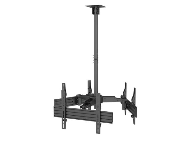Equip 32"-65" Ceiling Mount Triple Screen TV Bracket