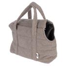 TIAKI Teddy -kantolaukku koirille taupe n. 40x20x30cm