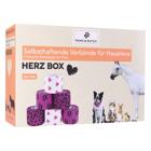 6x PAWS & PATCH liimalaastarit Box Heart