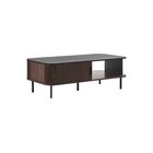 Soffbord Beliani Jose Dark wood\\Black -