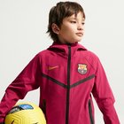 Barcelona Treenitakki - Viininpunainen/Musta/Keltainen Lapset