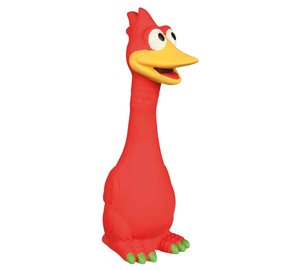 Trixie-lateksilintu 20cm punainen koiran lelu