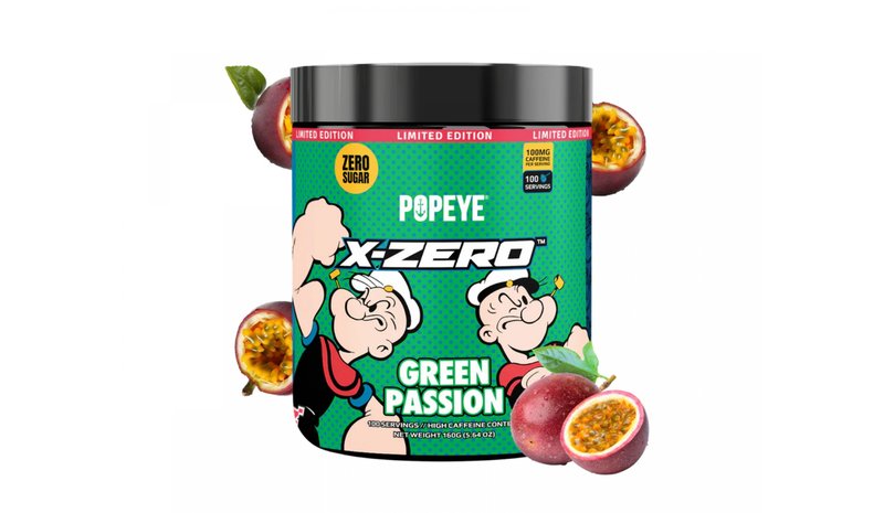 X-Gamer X-Zero Popeye Green Passion - 100 annosta