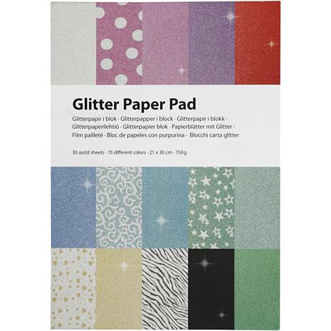 CC A4 glitterpaperilehtiö – kuva 6/7