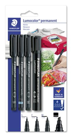 Staedtler Marker Set Lumocolor 4pcs variant – kuva 6/7