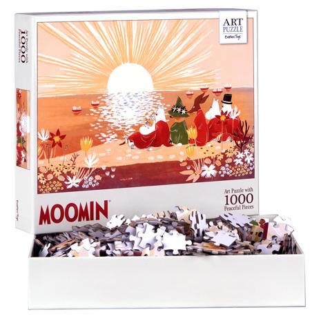 Muumi punainen 1000p taidepalapeli