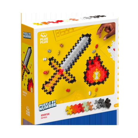Plus-Plus, Puzzle By Number Adventure Rakennussarja