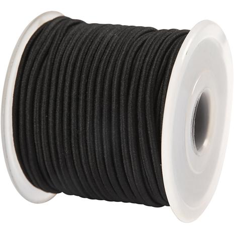 Creativ Company Elastic Black 25m