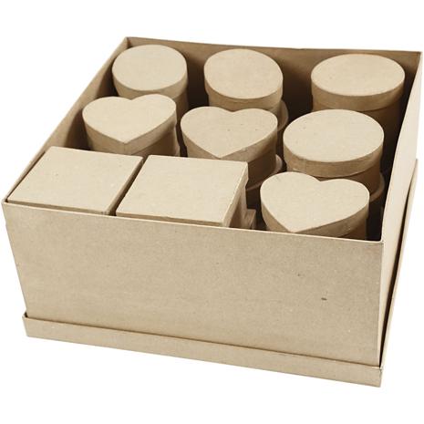 Creativ Company Storage boxes Papier mache 28st.
