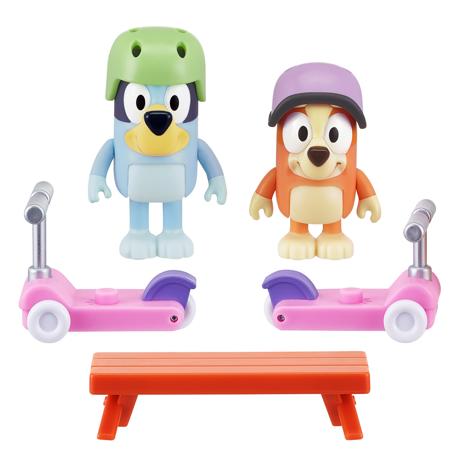 Bluey FIG & VHCL PLAYSET - SCOOTER TIME S4