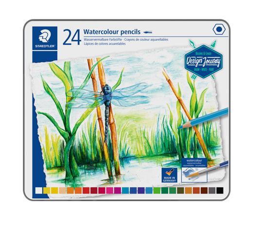 Staedtler Coloured pencil aqu 24pcs 100% PEFC