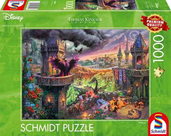 Schmidt Thomas Kinkade: Disney, Maleficent 1000p palapeli