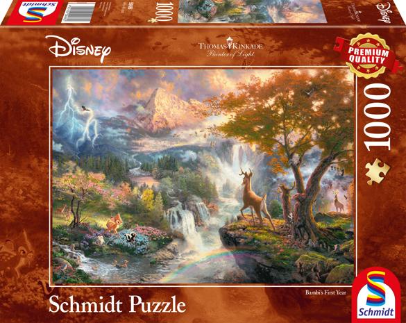 Schmidt Thomas Kinkade: Disney Bambi 1000p palapeli