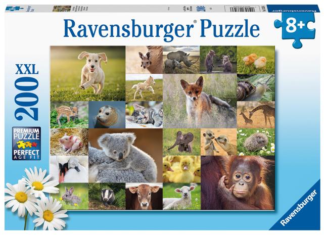 Ravensburger Animal Babies Palapeli 200