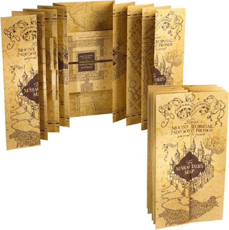 Kartta: Harry Potter - Marauder's Map GADGET