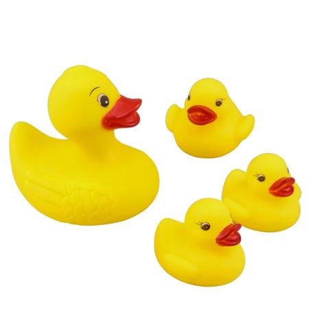 Happy Baby Bathing Duck Family
