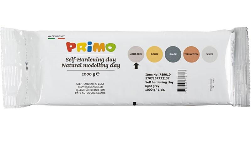 Creativ Company Self-hardening modeling clay Light Harmaa 1000gr